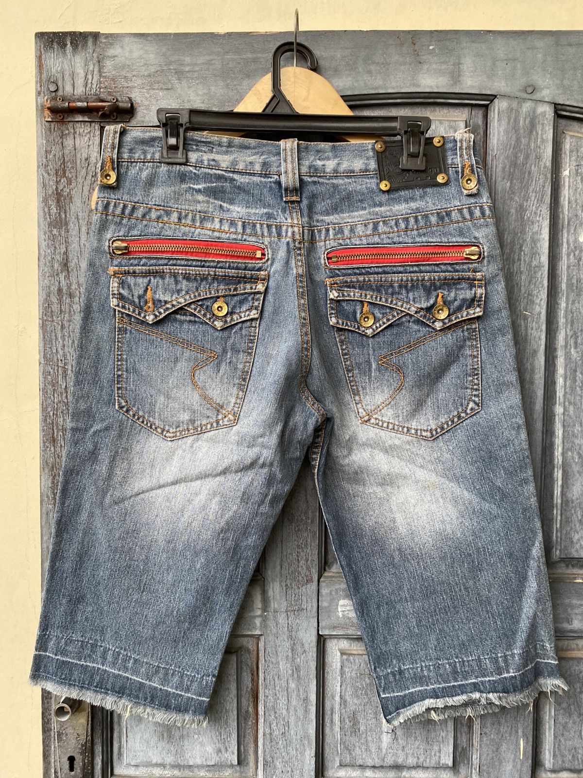 semanticdesign semanticdesign Short Jeans Denim Japanese Distressed Vintage Size US 30 / EU 46 - 2 Thumbnail