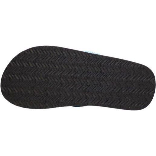 Other Norty Womens Blue Flip Flops With Striped Straps And Texture Size US 8 / IT 38 - 6 Thumbnail