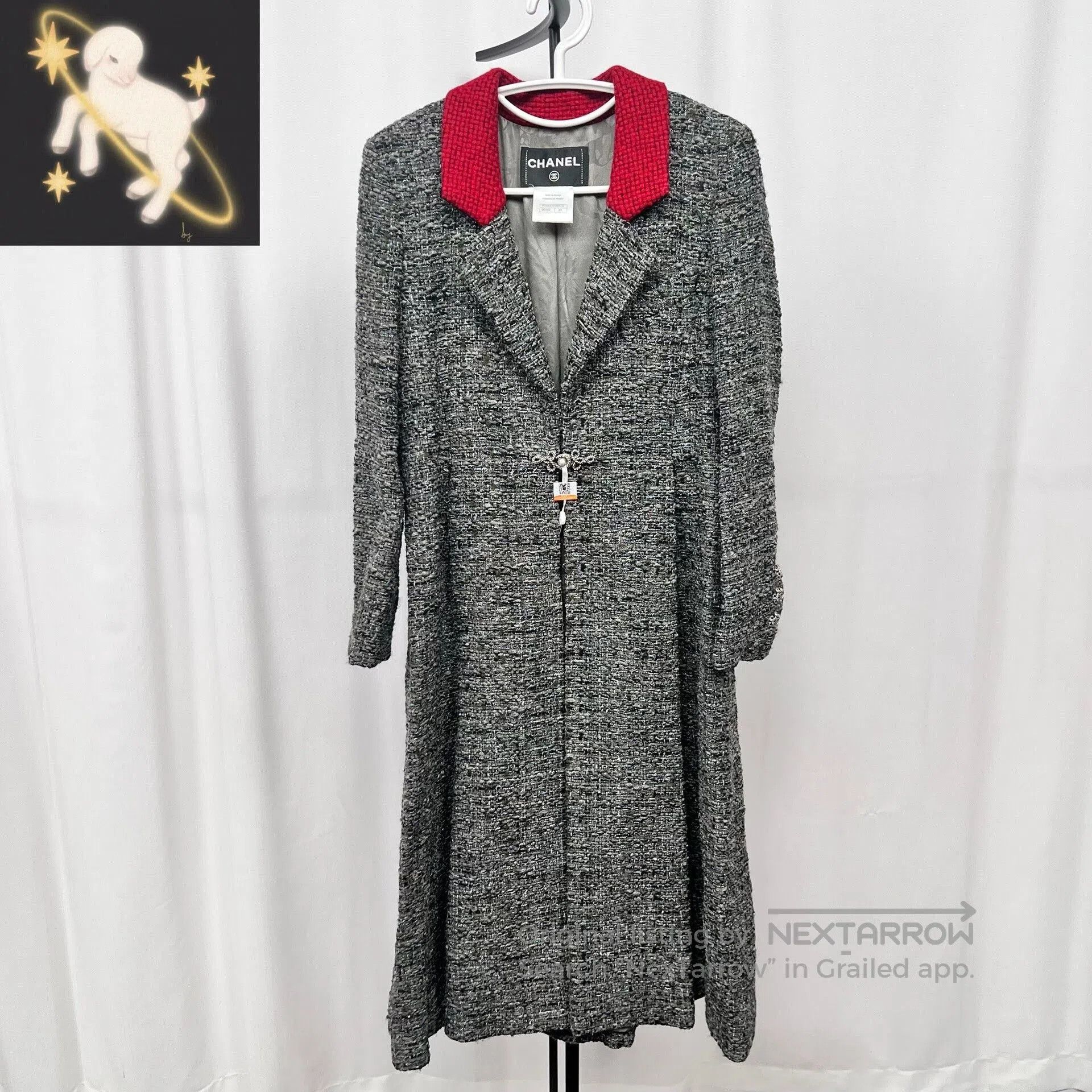 Chanel Chanel 15A Haute Couture Salzburg Coat. Size XXS / US 00 / IT 34 - 1 Thumbnail