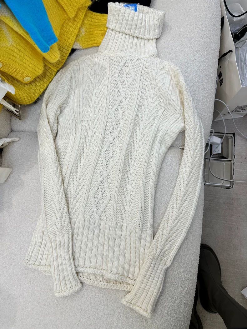 Thom Browne Thom Browne Coarse needle wool sweater Size US XXS / EU 40 - 2 Thumbnail