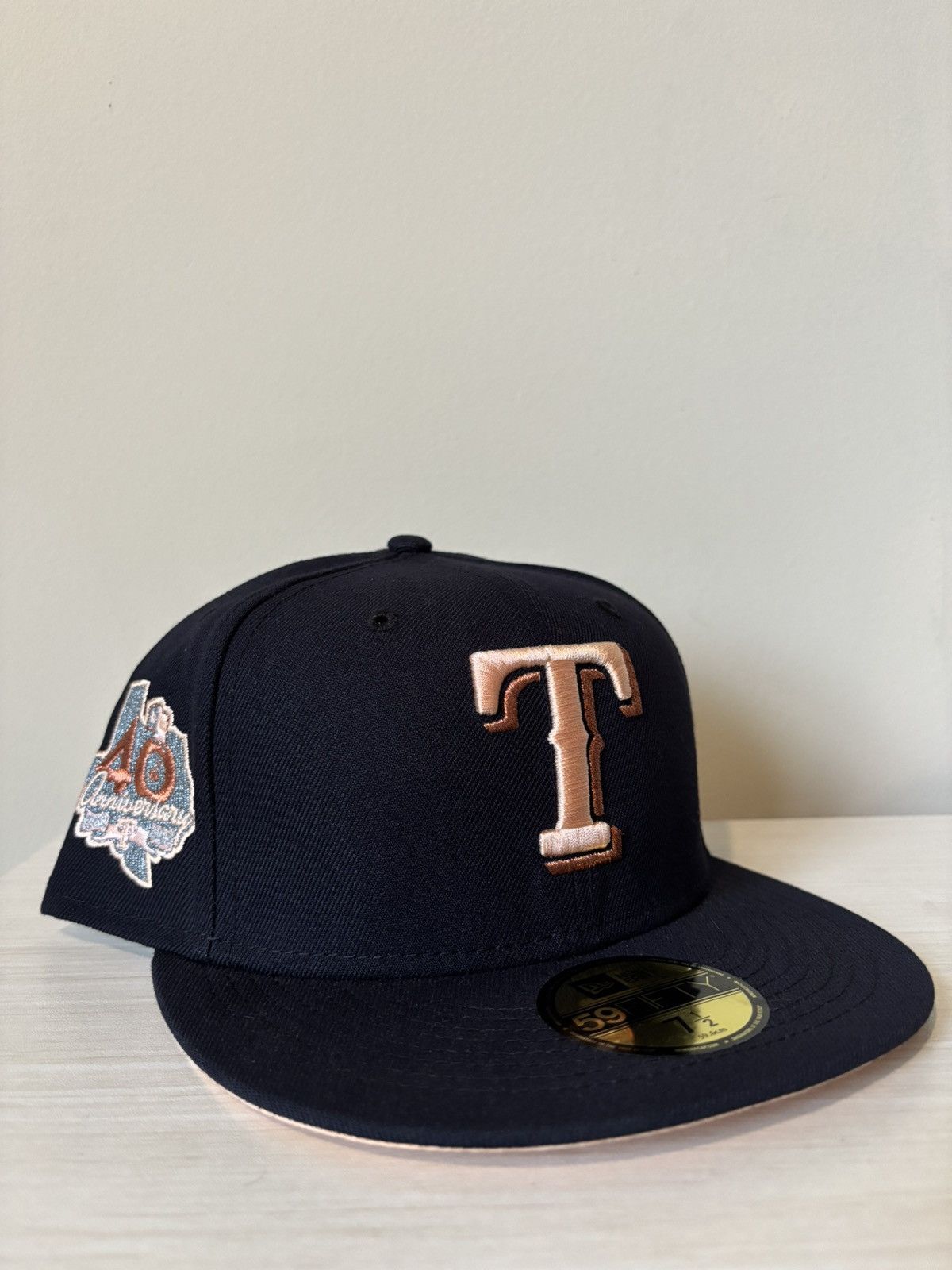 Topperz Texas Rangers Fitted Size 7 1/2 Topperz Size ONE SIZE - 1 Thumbnail