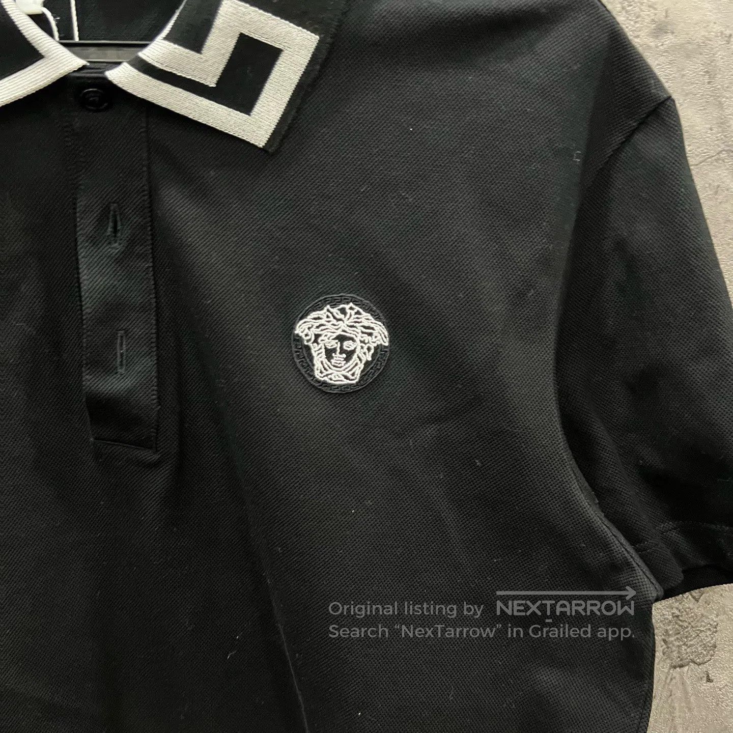 Versace Versace Medusa Logo Polo Short Sleeve| Size US M / EU 48-50 / 2 - 2 Thumbnail