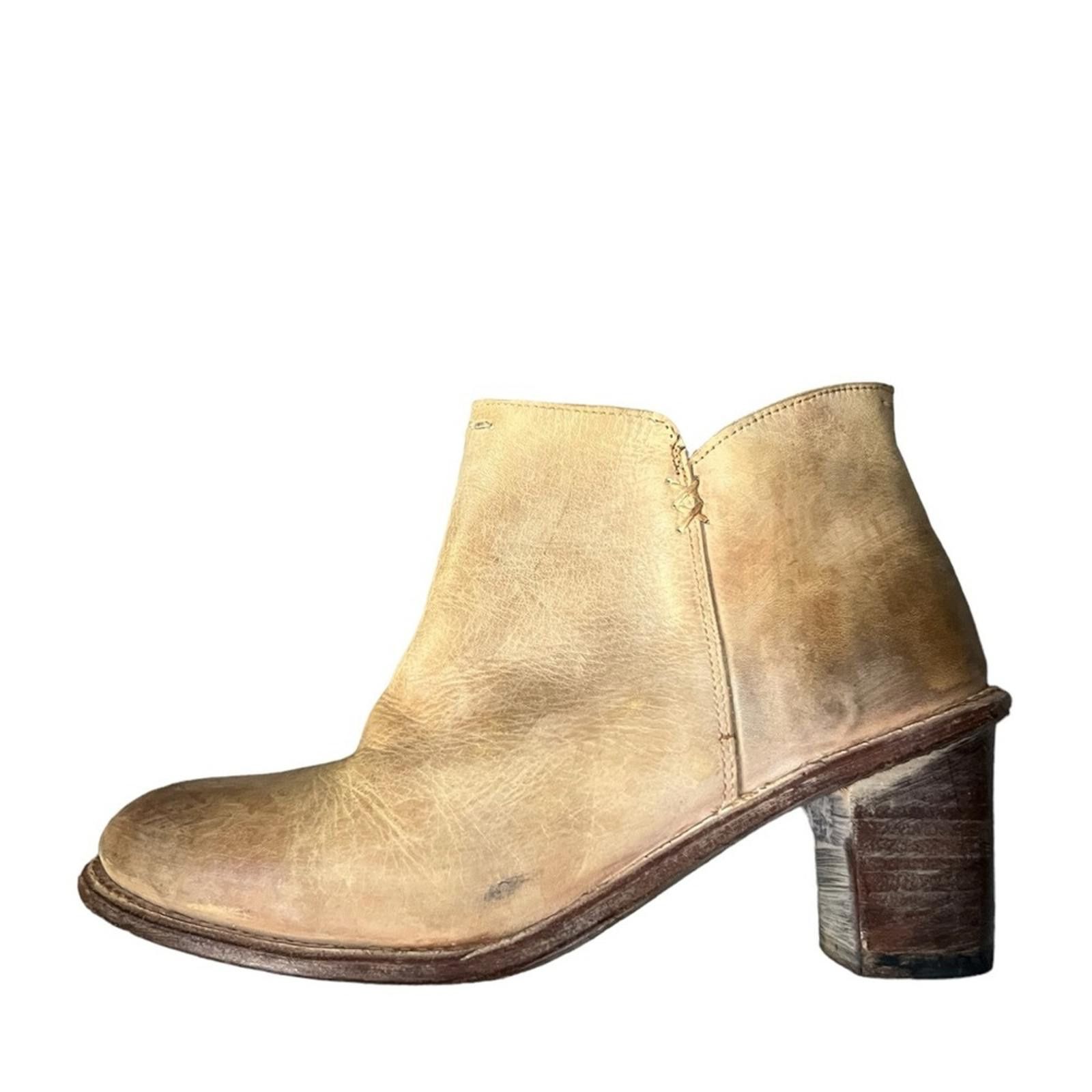 Bed Stu Bed Stu Whiskey Sunset Sonic Ankle Boot Distressed Leather Size US 7.5 / IT 37.5 - 1 Thumbnail