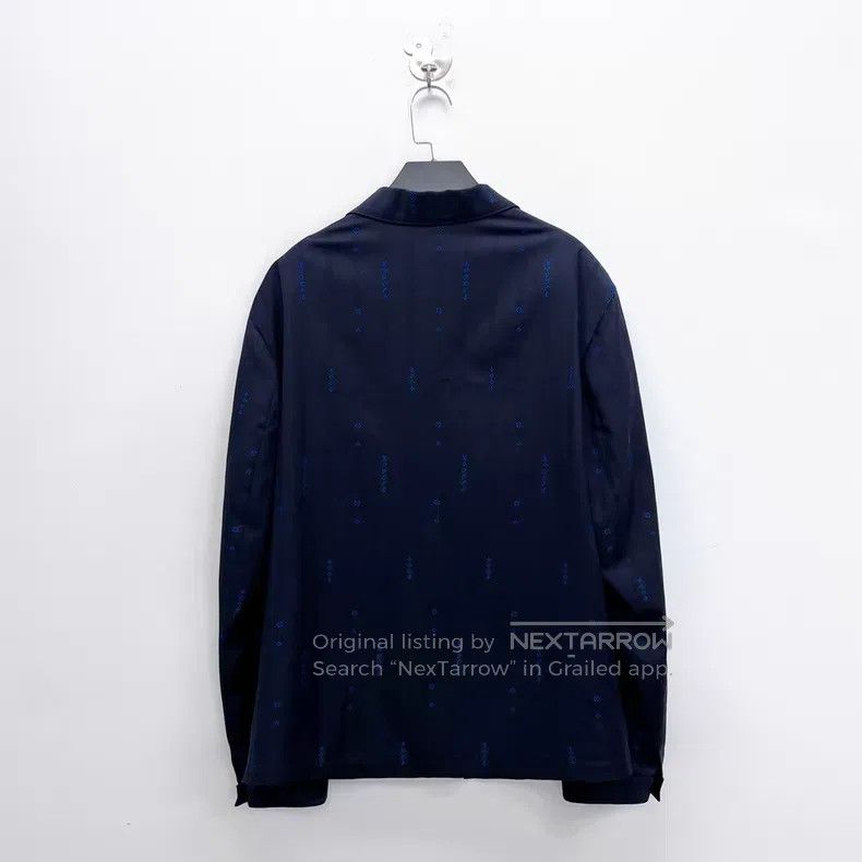Louis Vuitton Louis Vuitton FW25 New Blue Black/Navy Dark Embroidered Tr Size US L / EU 52-54 / 3 - 2 Thumbnail