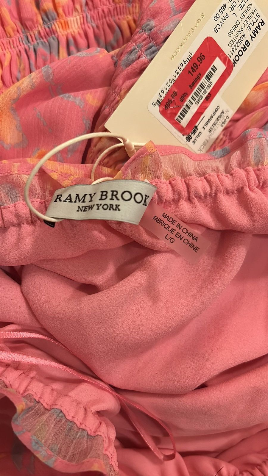 Ramy Brook Ramy Brook Paisley Printed Ashley Dress size L Size L / US 10 / IT 46 - 3 Thumbnail