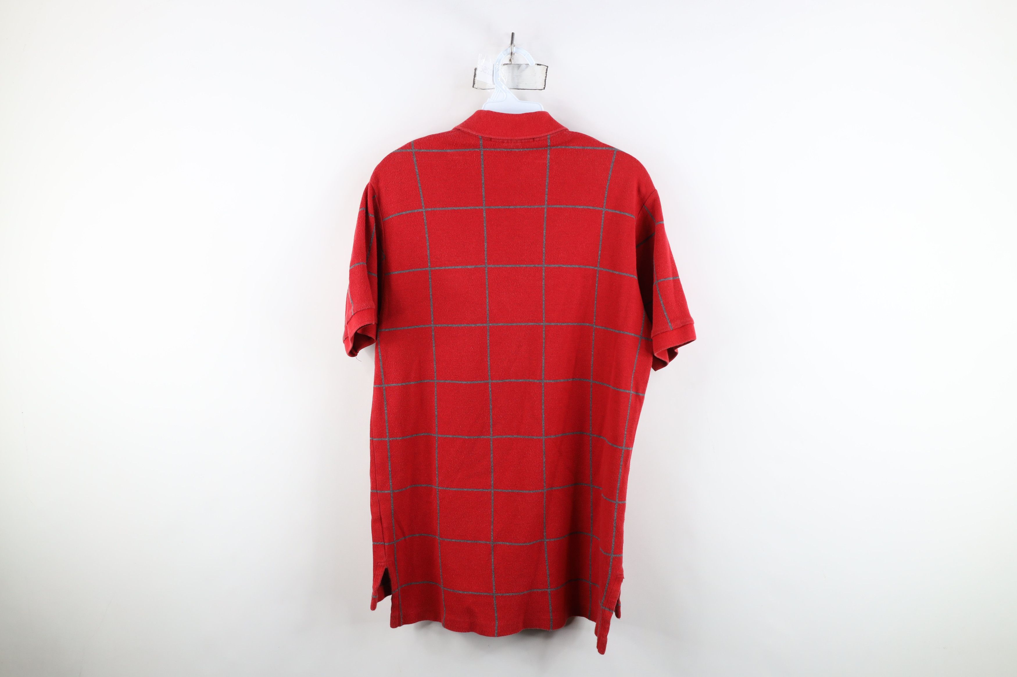 Ralph Lauren Vintage 90s Ralph Lauren Cotton Touch Polo Shirt Red Plaid Size US S / EU 44-46 / 1 - 11 Thumbnail
