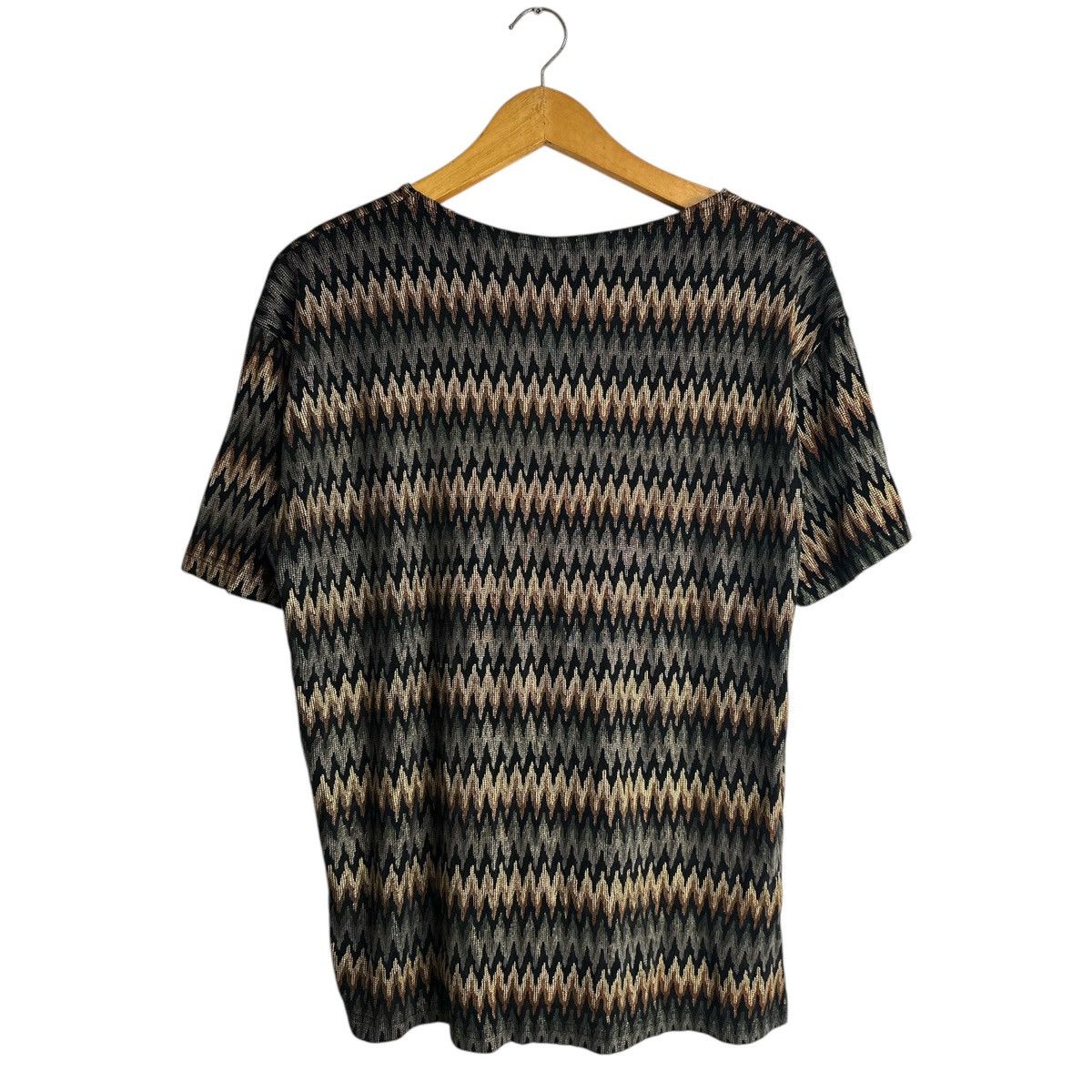 Japanese Brand ABSTRACT DESIGN SHORT SLEEVE ISSEY MIYAKE YOHJI STYLE Size US M / EU 48-50 / 2 - 4 Thumbnail