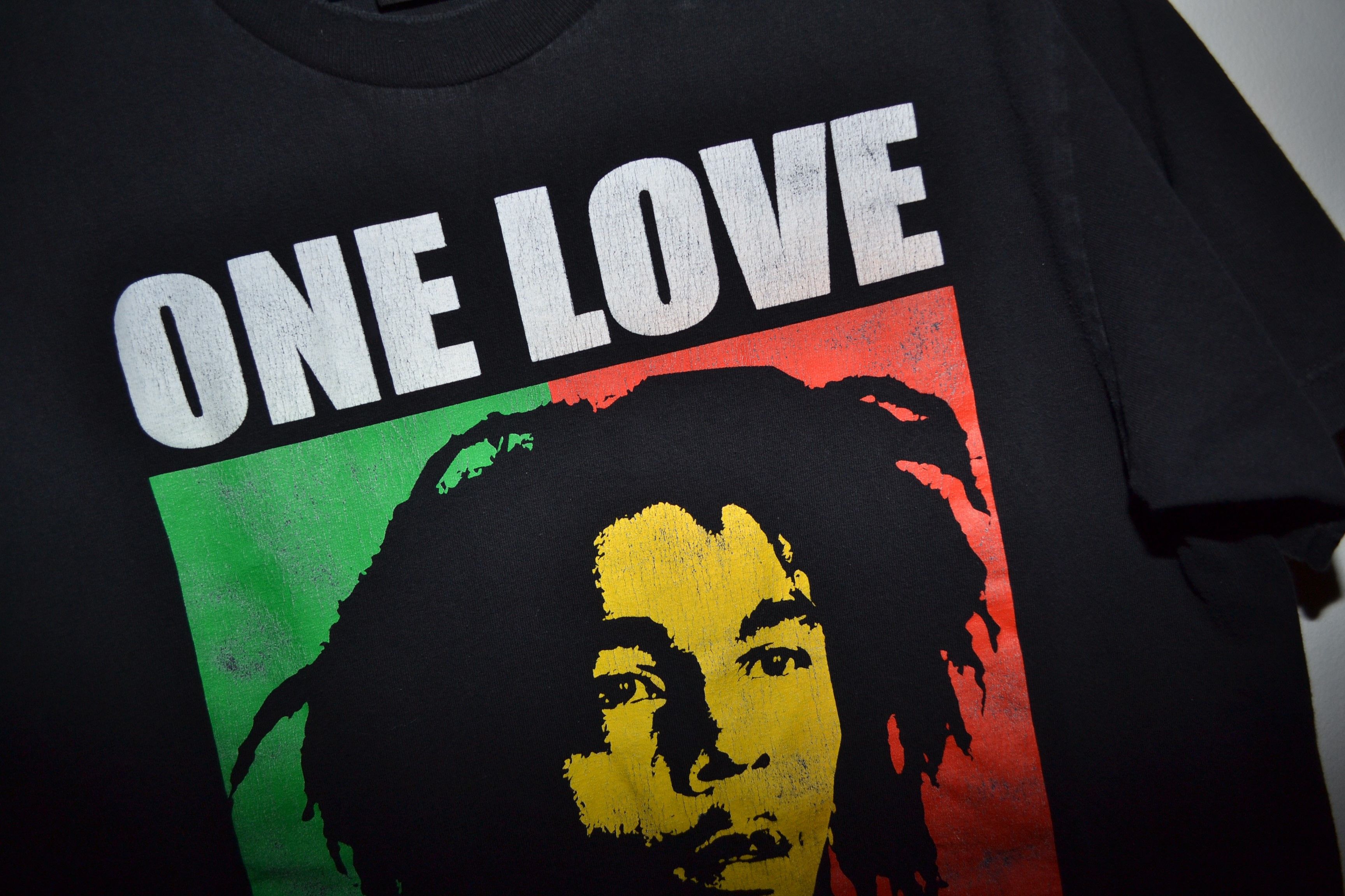 Band Tees × Bob Marley Bob Marley One Love Vintage Tee L Mexico Size US L / EU 52-54 / 3 - 4 Thumbnail