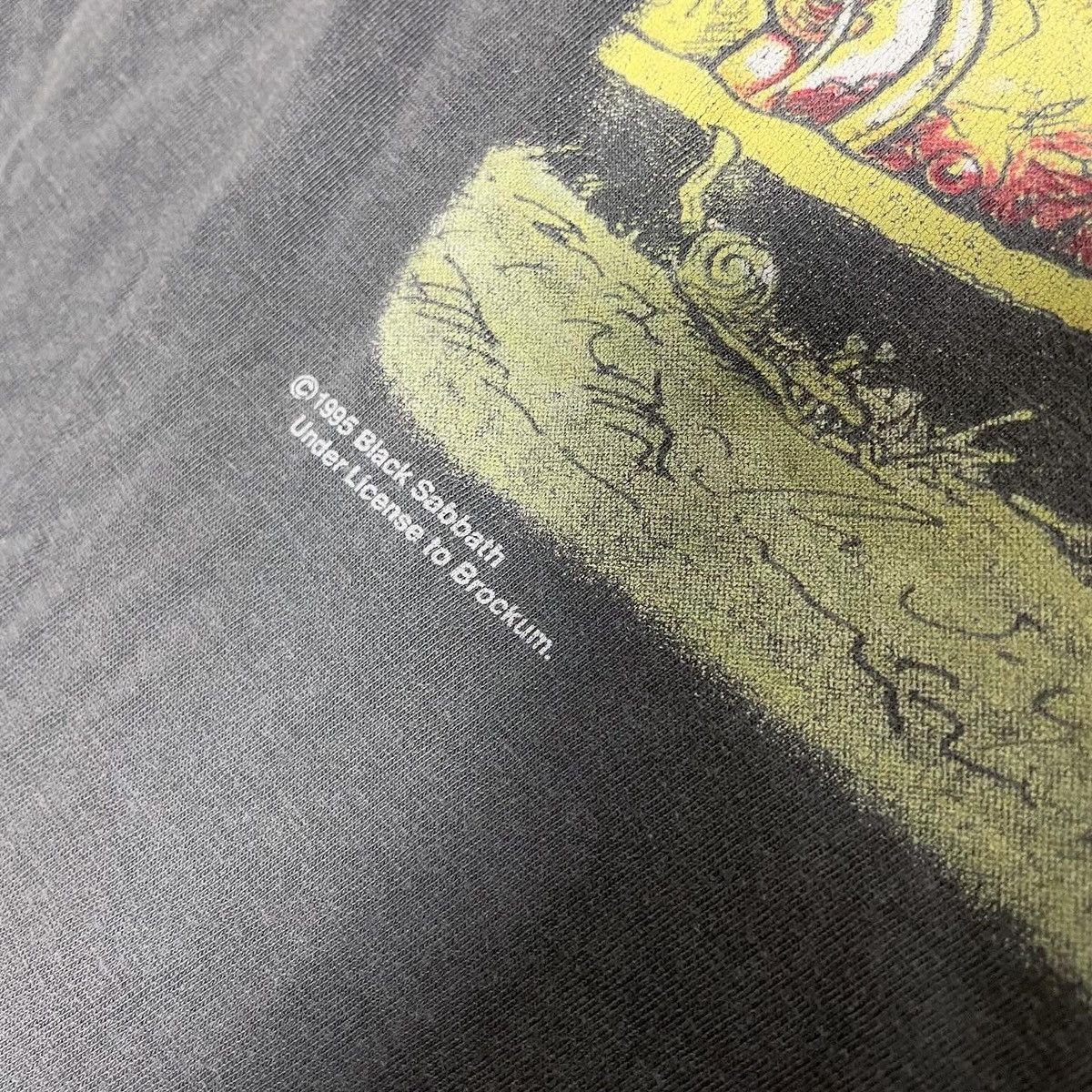 Band Tees × Black Sabbath × Vintage 1995 Black Sabbath Forbidden T-shirt Vintage washed black Size US XL / EU 56 / 4 - 5 Thumbnail
