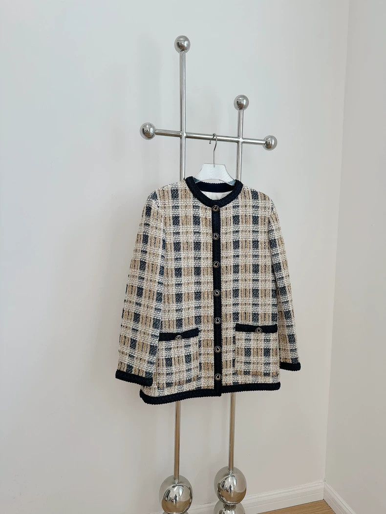 Gucci Gucci Gold thread woven coat 2502-Nextarrow Size US XXS / EU 40 - 2 Thumbnail