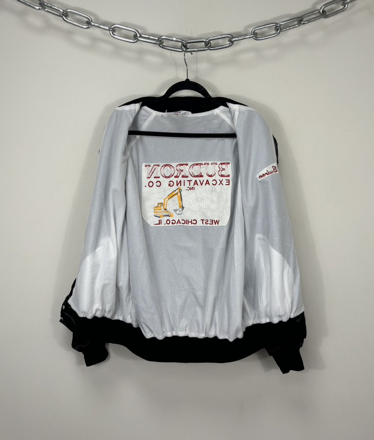 Vintage Vintage 90s West Ark Budron West Chicago Satin Bomber Jacket Size US XL / EU 56 / 4 - 3 Thumbnail
