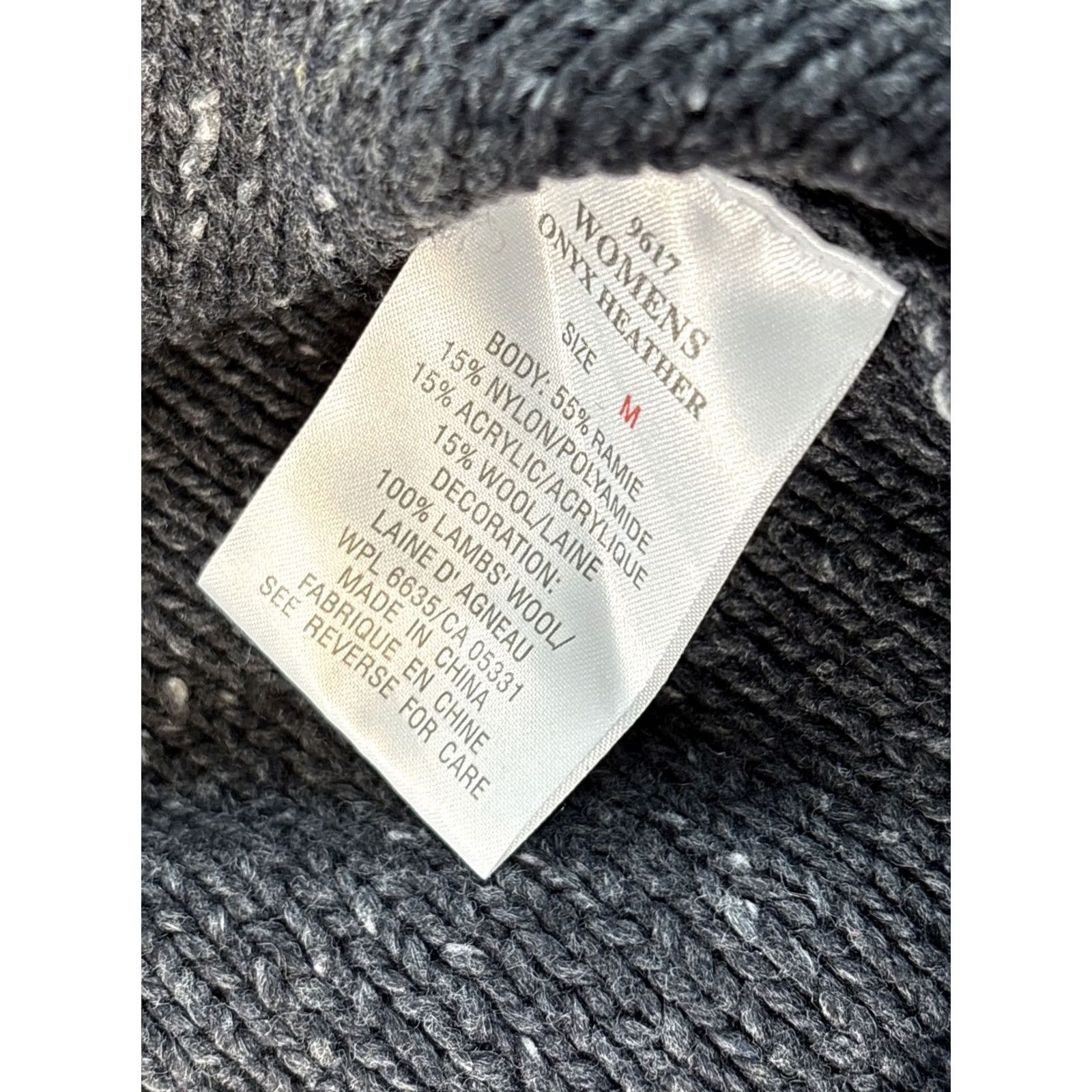Vintage VINTAGE Woolrich Sweater Womens M Gray Cotton Embroidered Cardinal 90s Pullover Knit Long Sleeve Size M / US 6-8 / IT 42-44 - 5 Thumbnail