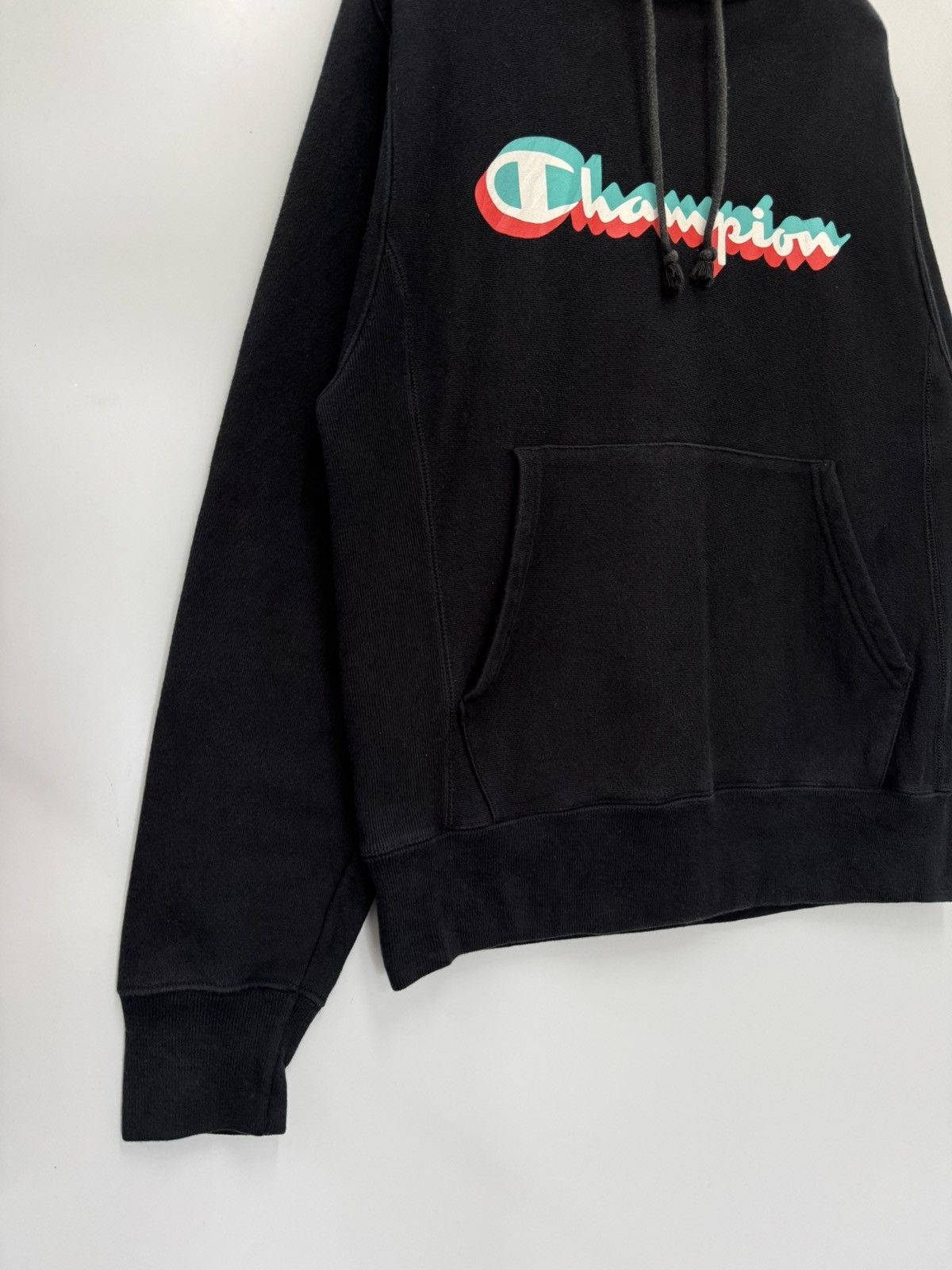 Champion 🔥 Champion Reverse Weave Multicolor Motion Logo Hoodie - S Size US S / EU 44-46 / 1 - 3 Thumbnail