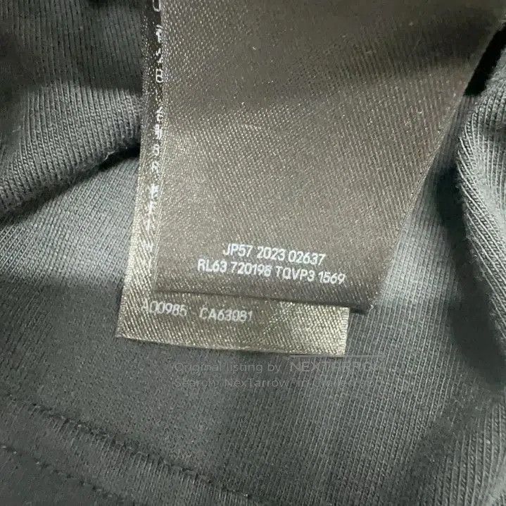 Balenciaga Balenciaga Black Logo Oversized Short Sleeve T. Size US S / EU 44-46 / 1 - 4 Thumbnail