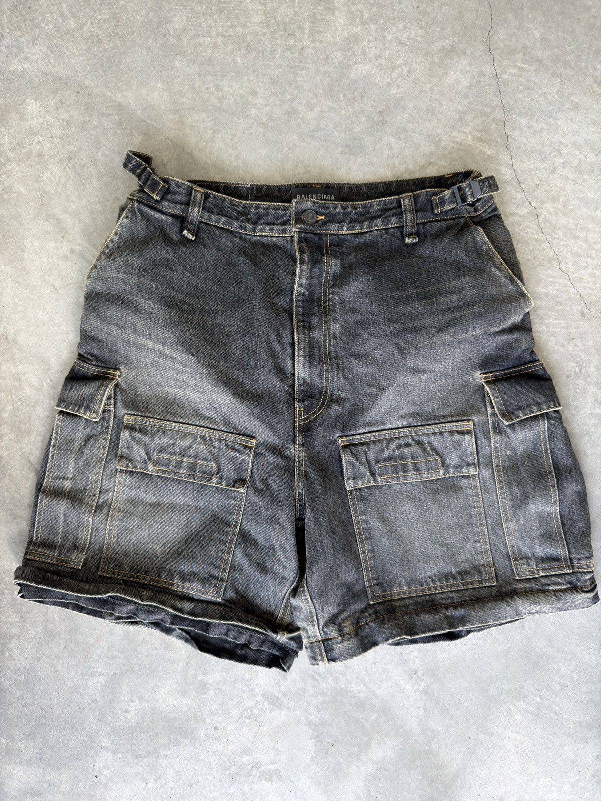 Balenciaga Balenciaga convertable japanese denim cargo Size US 30 / EU 46 - 6 Thumbnail