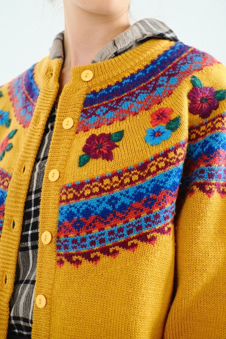 Kenzo KENZO Wire embroidered sweater Size M / US 6-8 / IT 42-44 - 4 Thumbnail