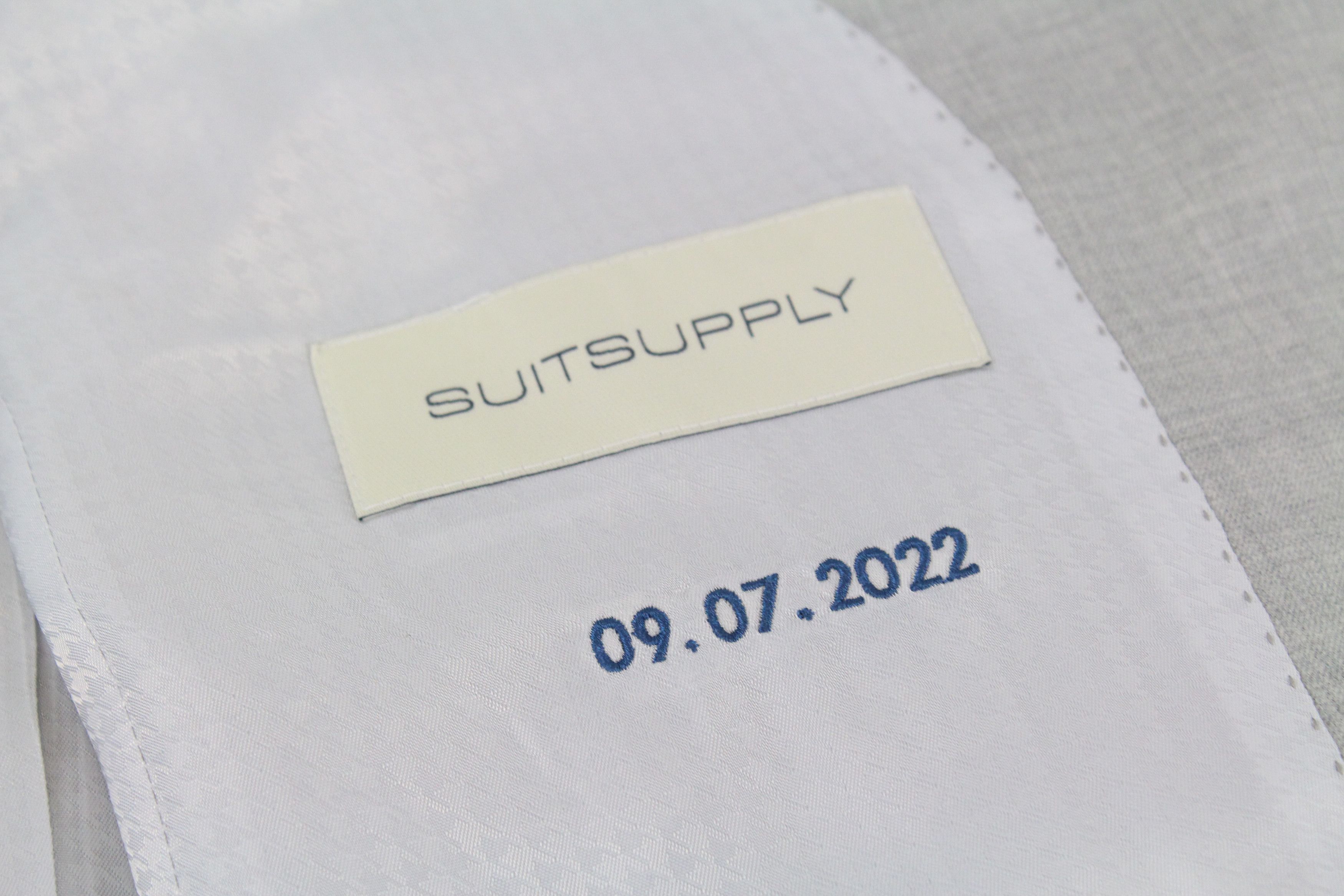 Suitsupply LA SPALLA UK36R Wool Grey Melange Suit 55163 Size 36R - 15 Thumbnail