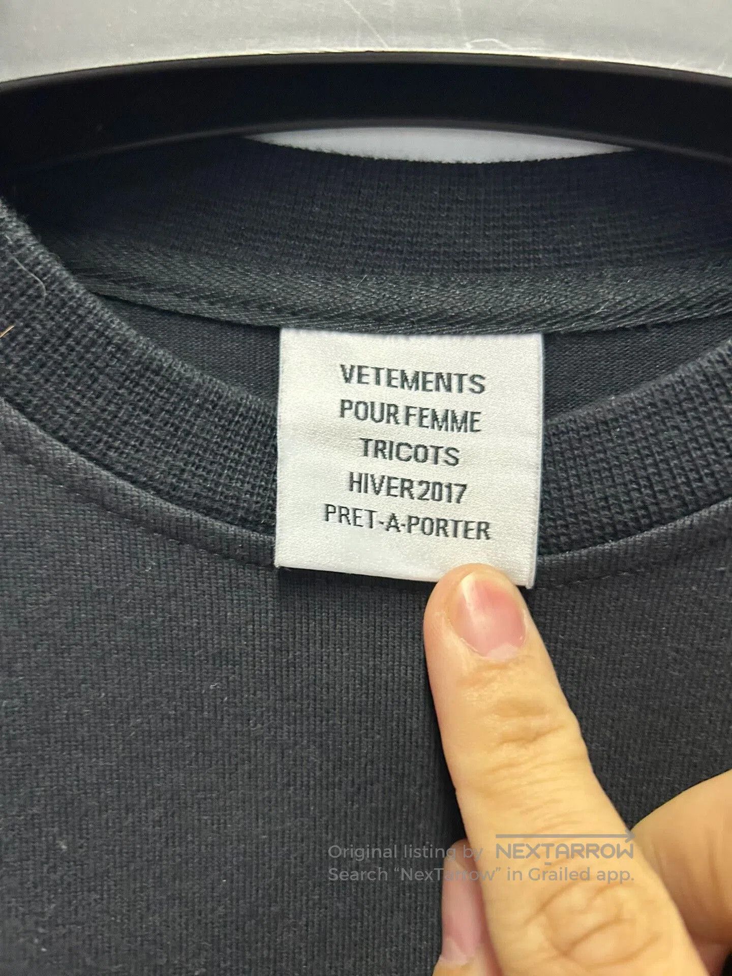 Vetements Vetements Pentagram Long Hoodie. Size XS / US 0-2 / IT 36-38 - 6 Thumbnail