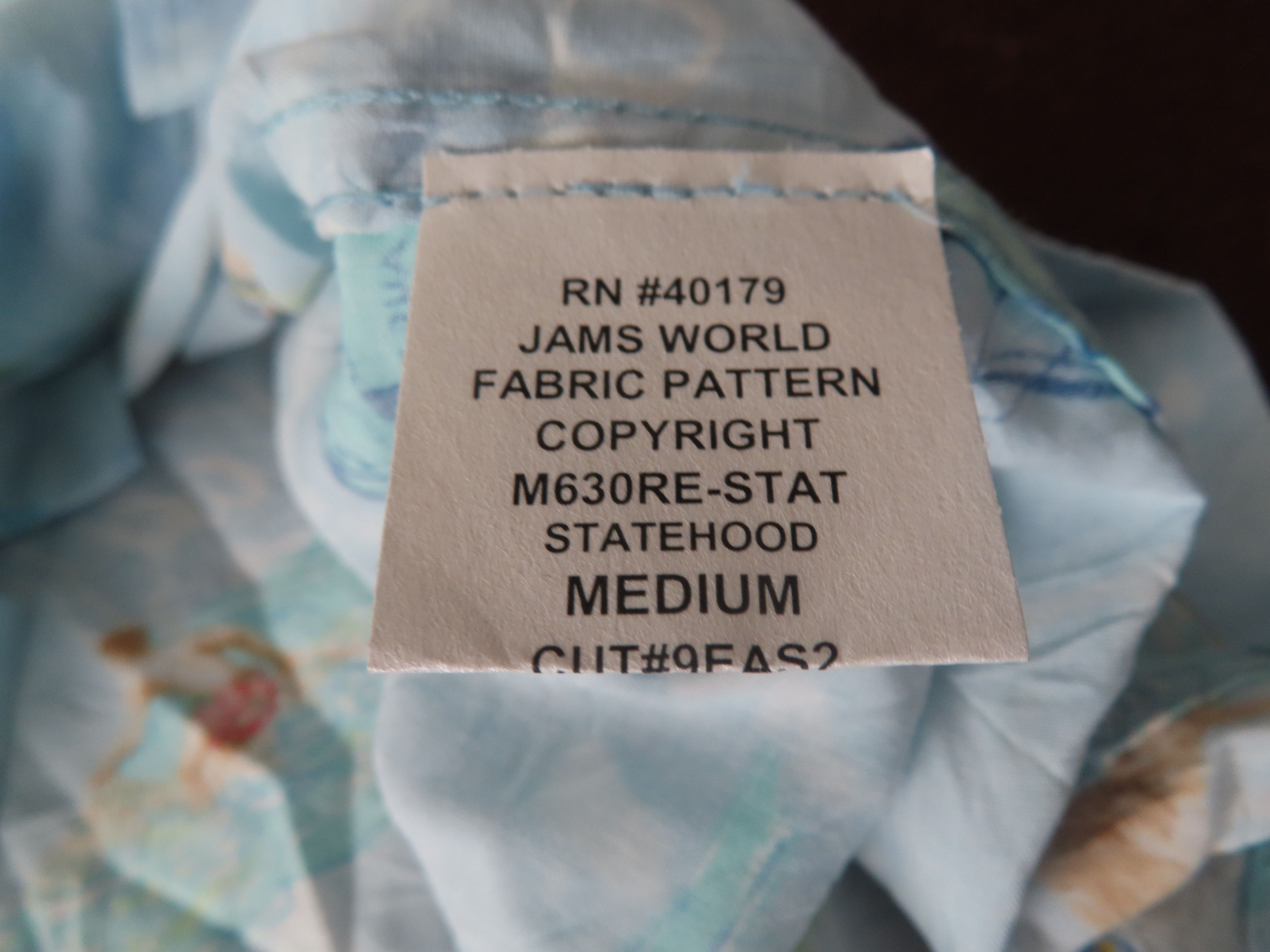 Designer × Jams World Vintage Jams World Statehood Hawaiian Shirt limited edition Size US M / EU 48-50 / 2 - 8 Thumbnail