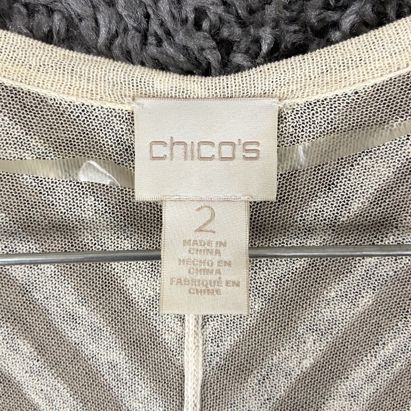 Vintage VINTAGE Chico's Striped Blouse Beige Regular Size 2 Womens Size XS / US 0-2 / IT 36-38 - 6 Thumbnail
