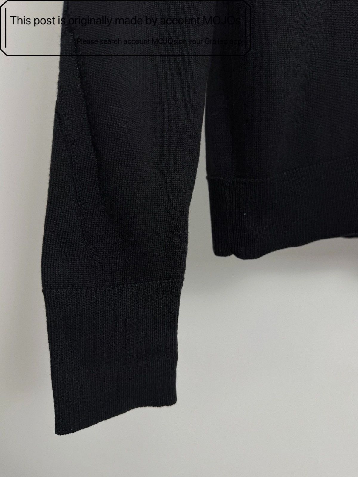 Dior Sz XS Dior Homme 05AW V-neck Distressed Sweater mojos2121 Size US XS / EU 42 / 0 - 4 Thumbnail
