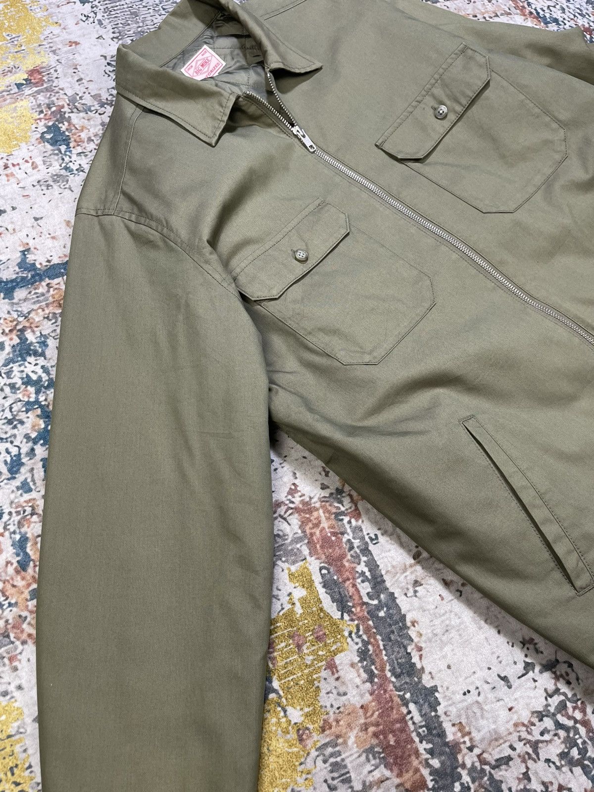 Japanese Brand Big Mike Sanforized Overshirt Jacket Size US M / EU 48-50 / 2 - 3 Thumbnail