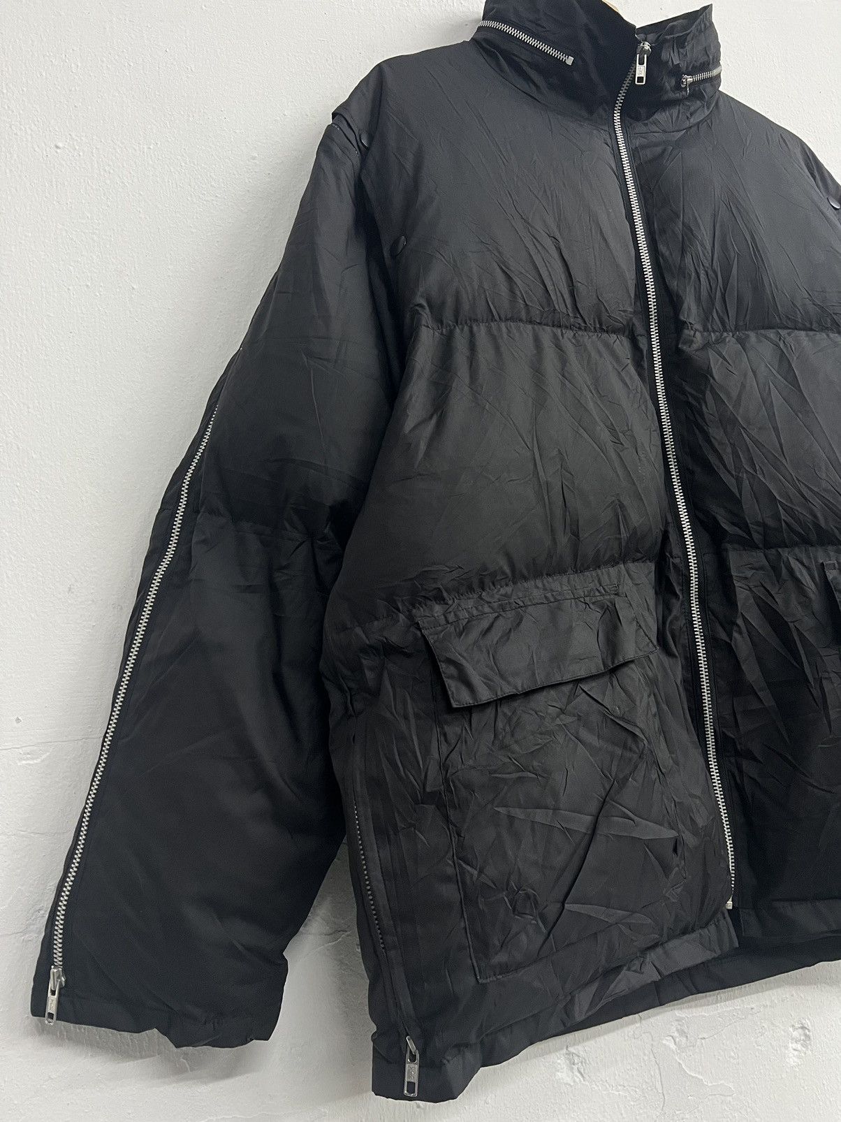 Yohji Yamamoto A.A.R YOHJI YAMAMOTO DETACHABLE PUFFER JACKET Size US L / EU 52-54 / 3 - 6 Thumbnail