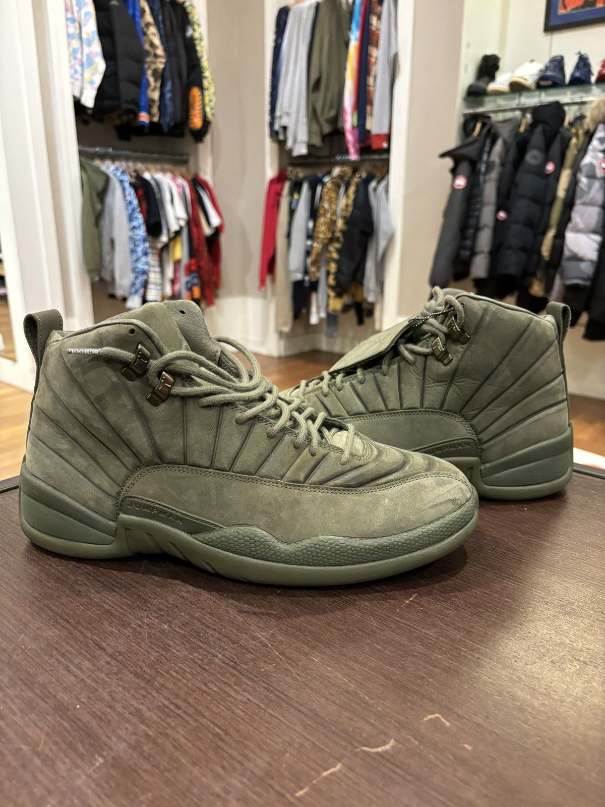 Jordan 12 “PSNY Olive”