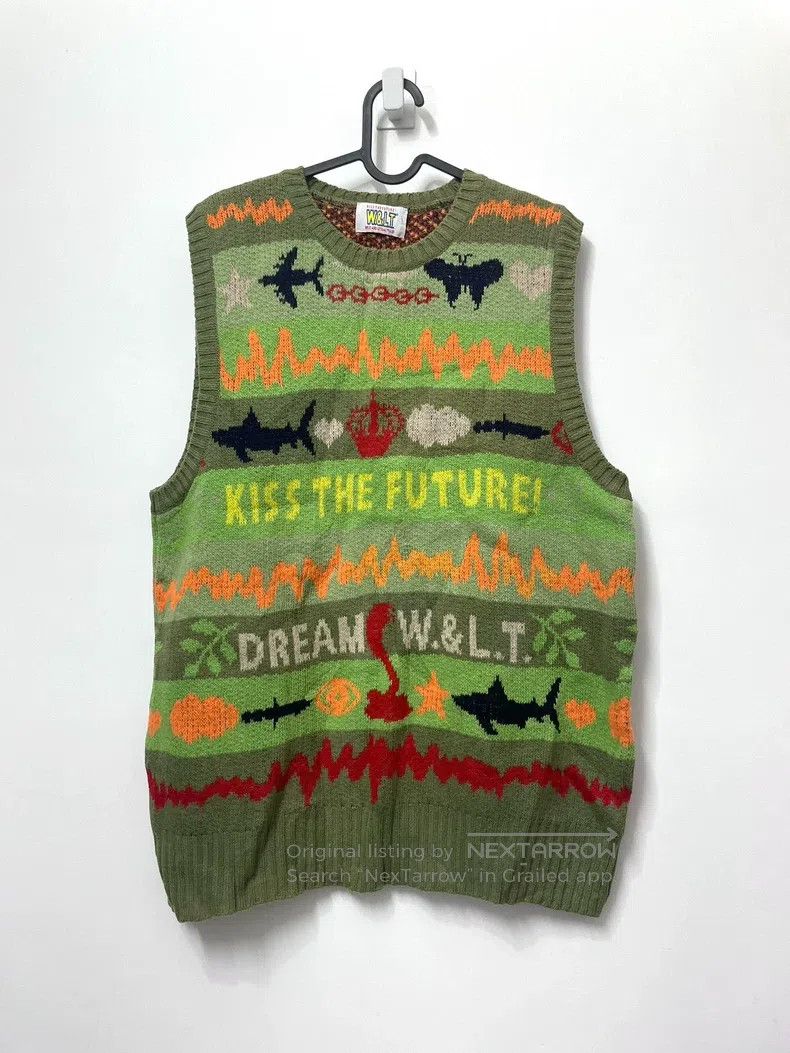 Walter Van Beirendonck Walter Van Beirendonck W&LT early sweater vest Size US XL / EU 56 / 4 - 1 Thumbnail