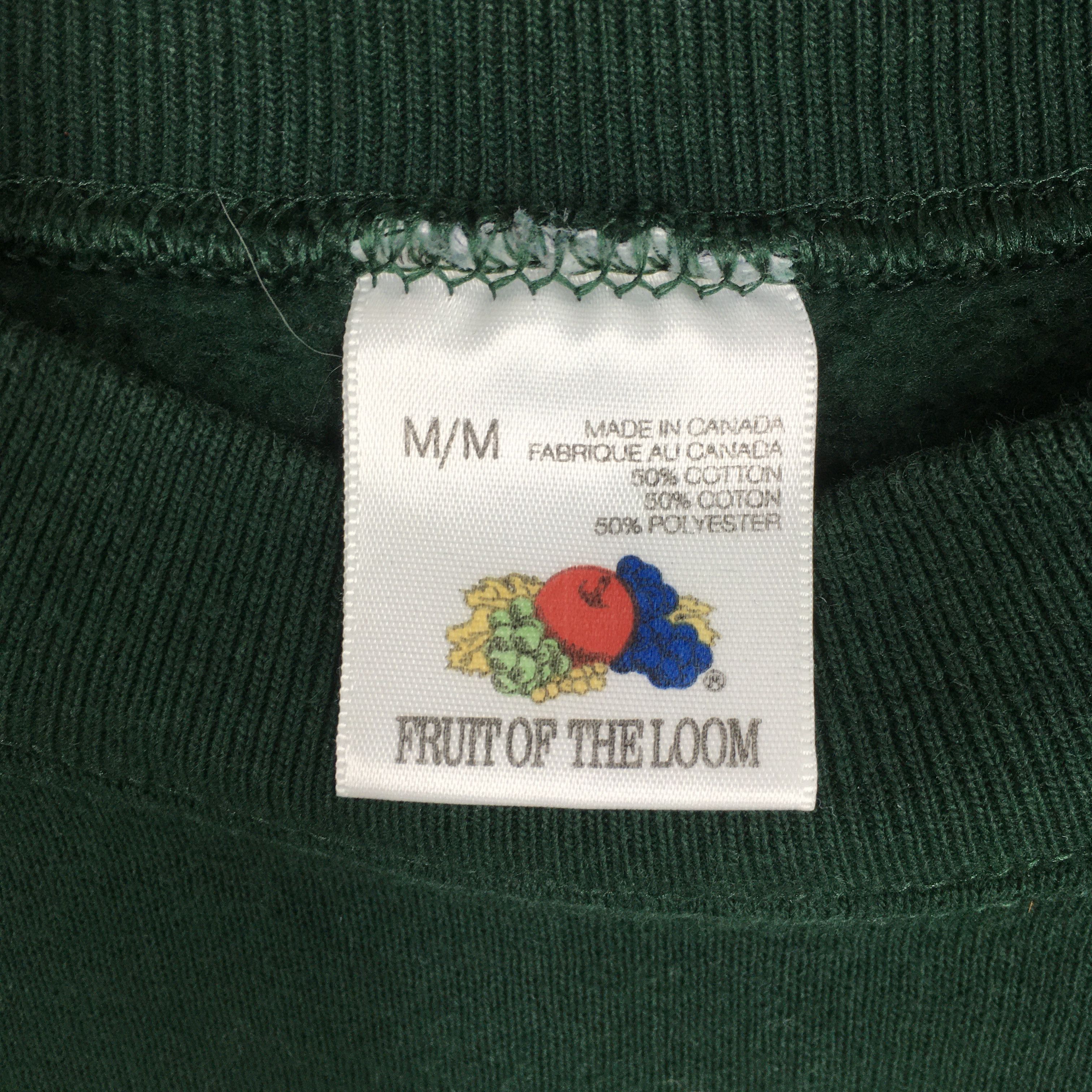 Fred Perry × NFL × Vintage Vintage 1995 Canada Football League Green Sweatshirt Medium Size US M / EU 48-50 / 2 - 5 Thumbnail