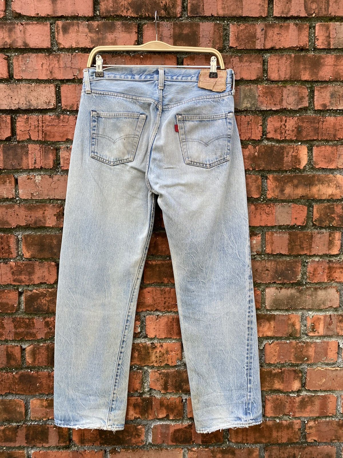Levi's Vintage Clothing W32x30 Vintage levi's 501 redline selvedge distressed Size US 32 / EU 48 - 2 Thumbnail