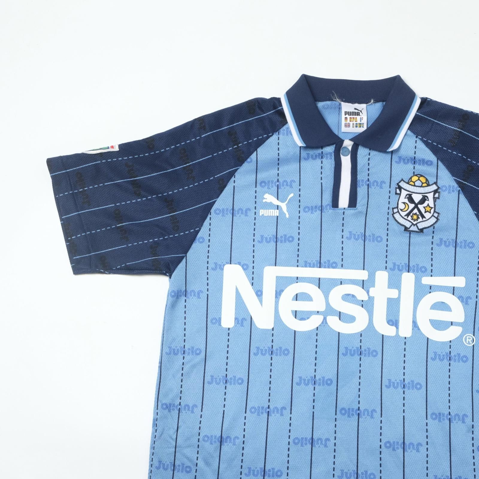 Puma 1998/99 Jubilo Iwata Home Shirt Puma J-League (S) Size US S / EU 44-46 / 1 - 3 Thumbnail
