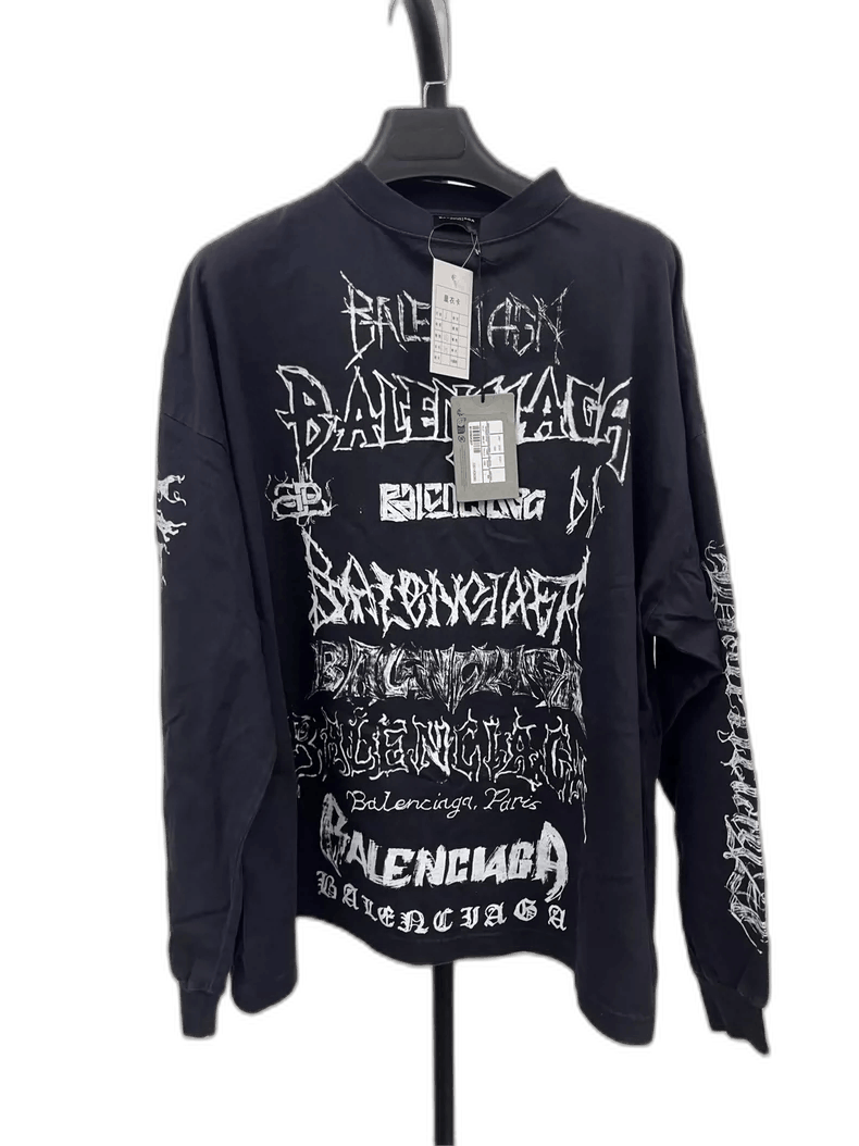 Balenciaga SS24 New Year Long Sleeve T-Shirt