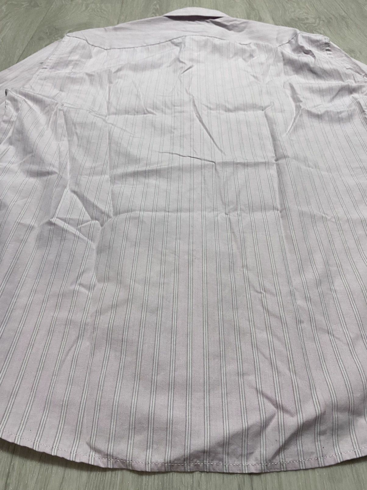C.P. Company C.P. Company Vintage Pink Striped Long Sleeved Cotton Shirt Size US XL / EU 56 / 4 - 7 Thumbnail