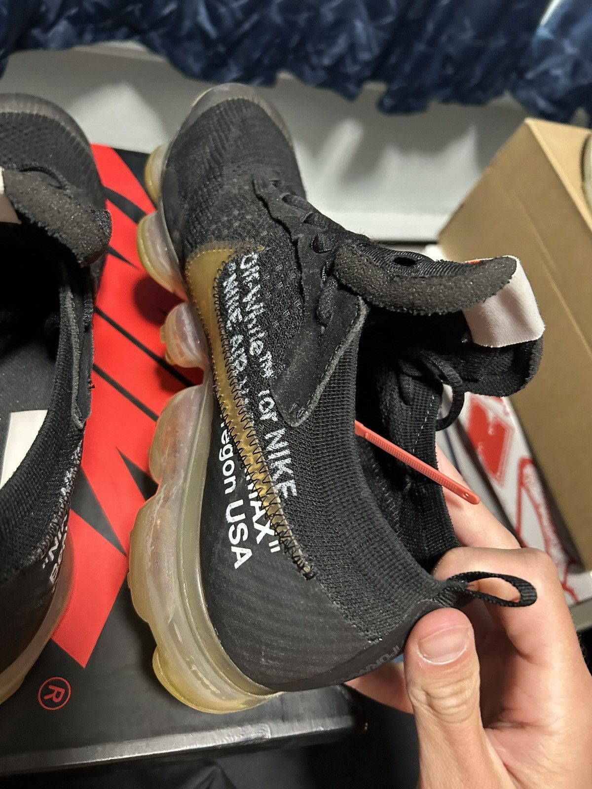 Off-White Off white vapormax Size US 11.5 / EU 44-45 - 8 Thumbnail