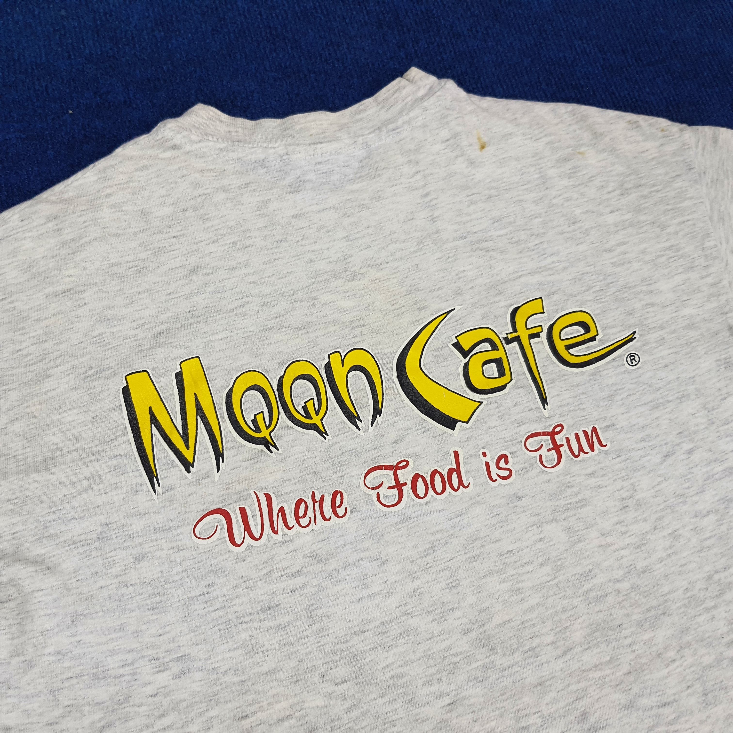 Vintage Vintage Mooneyes '93 Moon Cafe T-shirt Size US M / EU 48-50 / 2 - 5 Thumbnail