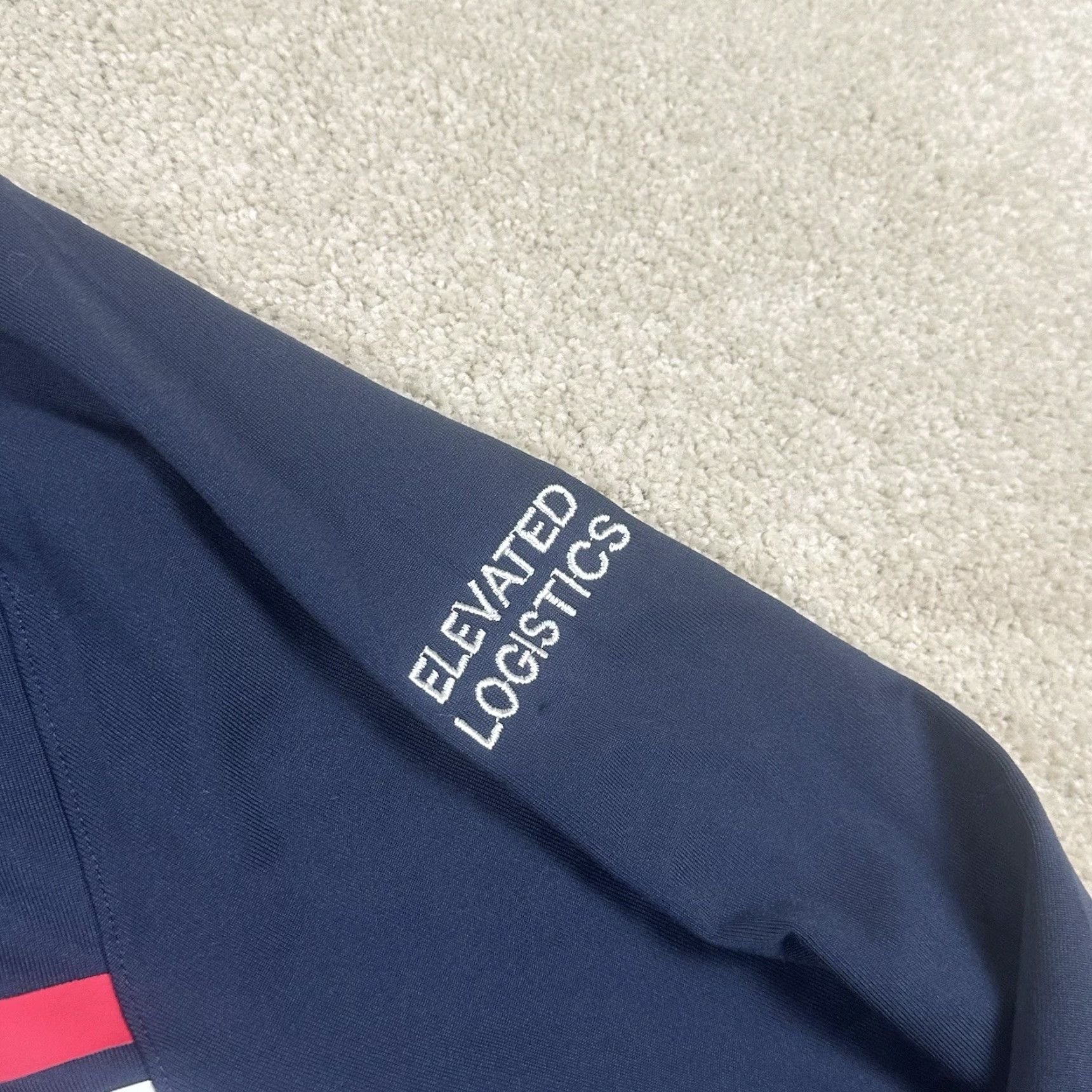 Puma PUMA Volition America Pullover Men XL Blue 1/4 Zip Golf Shirt Size US XL / EU 56 / 4 - 4 Thumbnail