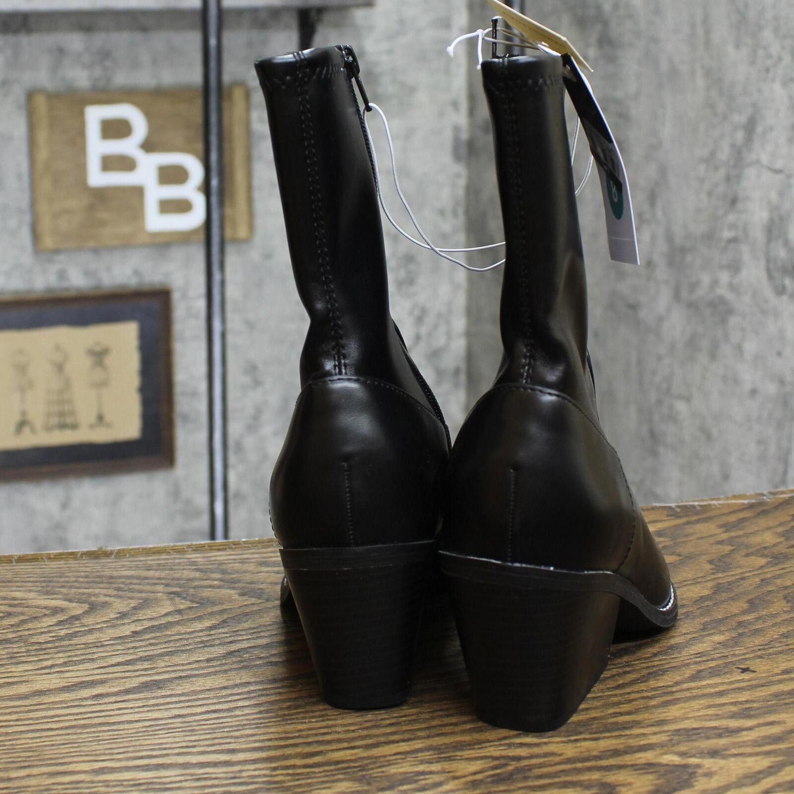 Designer NWT Universal Thread Ankle Boots 88375051 Black 6M 6 M Size US 6 / IT 36 - 4 Thumbnail