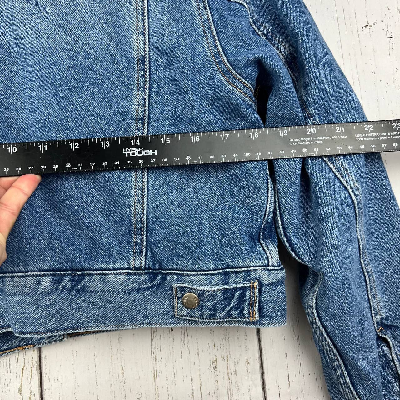 Mavi Mavi Small Cropped Fit Stretchable Fur Denim Jeans Jacket Size S / US 4 / IT 40 - 5 Thumbnail