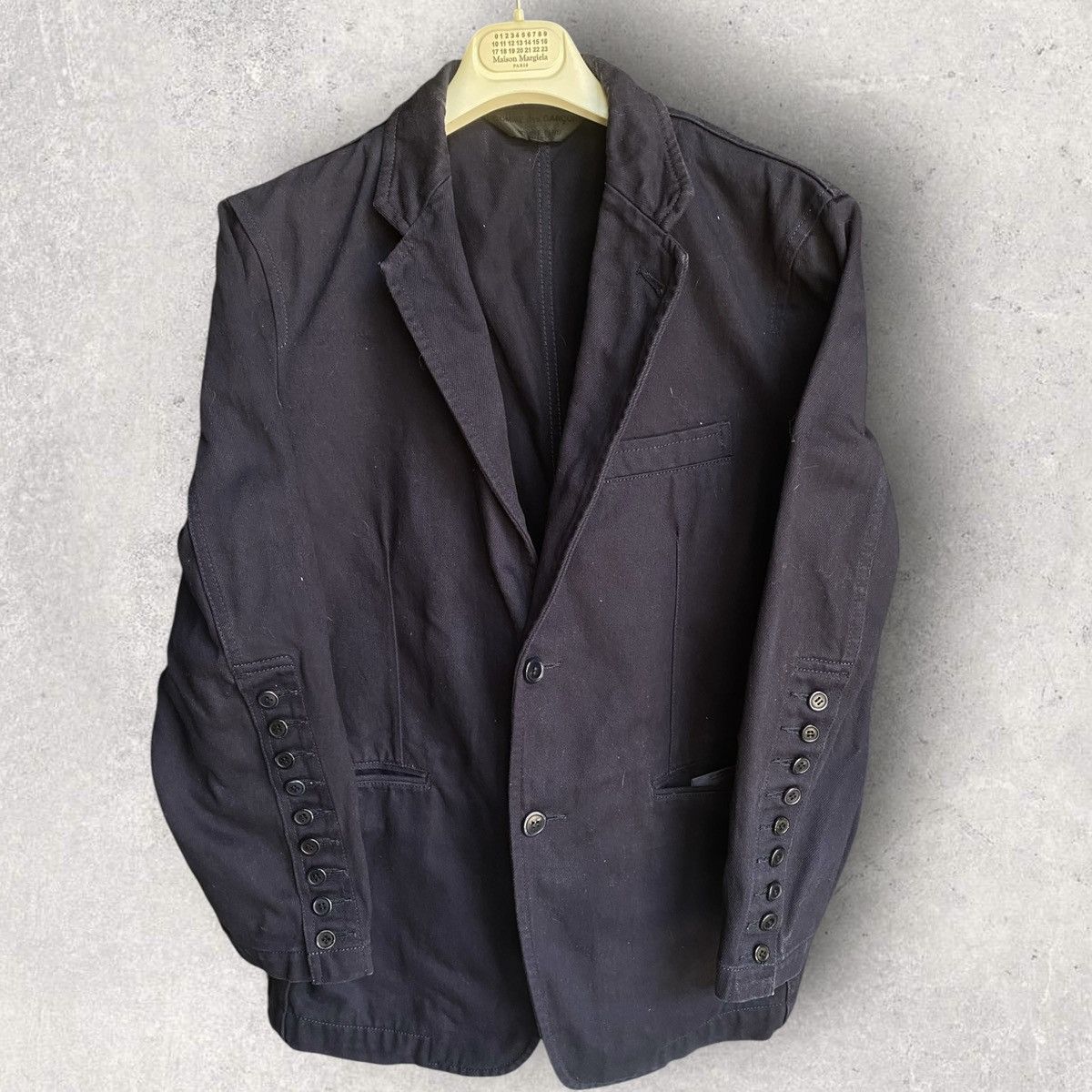 Comme des Garcons Homme Plus SS12 Multi Button Sleeve Blazer Jacket Size US M / EU 48-50 / 2 - 1 Thumbnail