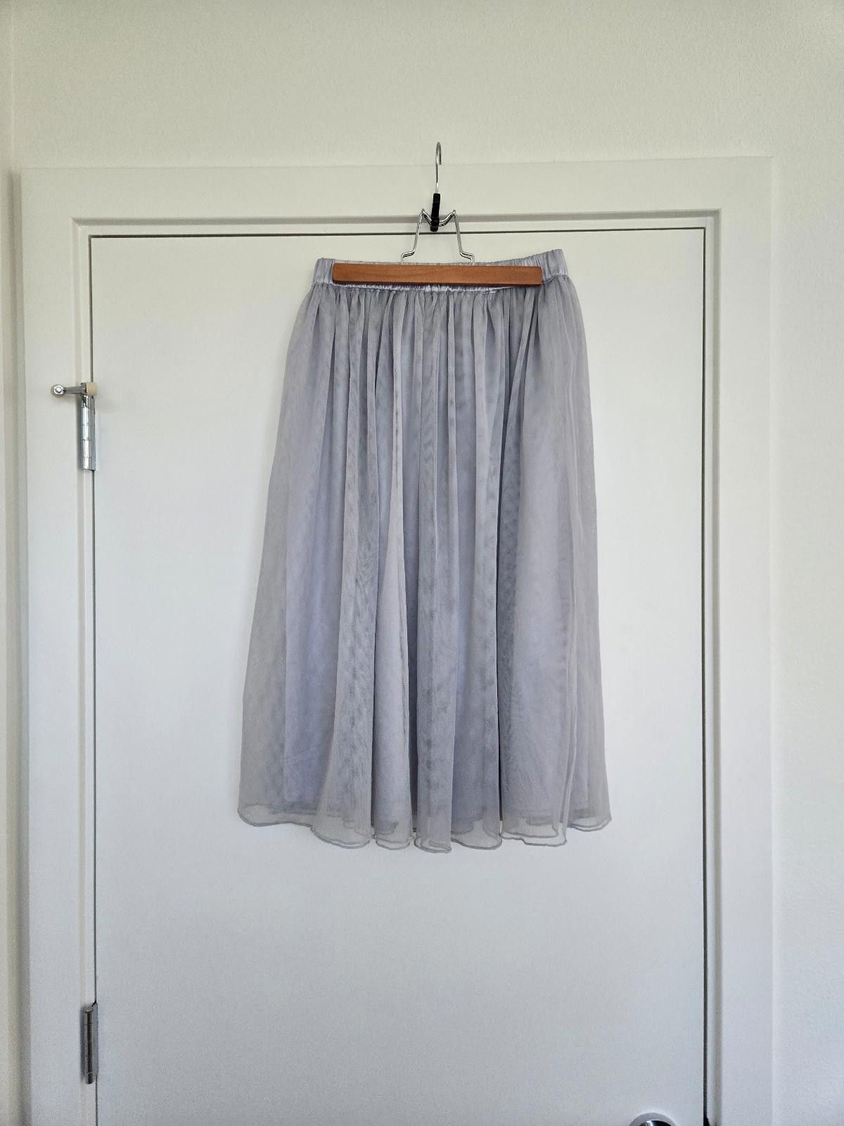 Free People T-Parts Two Layer Star Mesh Tulle Skirt Size 28" / US 6 / IT 42 - 2 Thumbnail