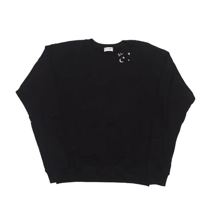 Saint Laurent Paris Yves Saint Laurent Black Long Sleeve T-Shirt-2507 Size US XS / EU 42 / 0 - 6 Thumbnail