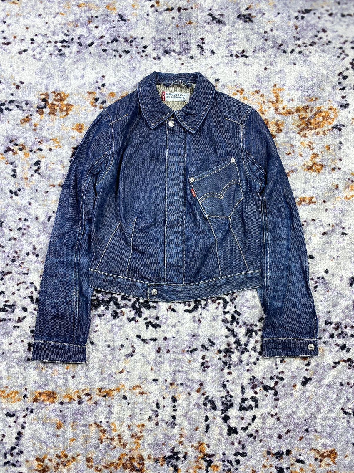 Denime × Levi's × Vintage Levi’s Grils Vintage Engineered Denim Jacket Size M / US 6-8 / IT 42-44 - 2 Thumbnail