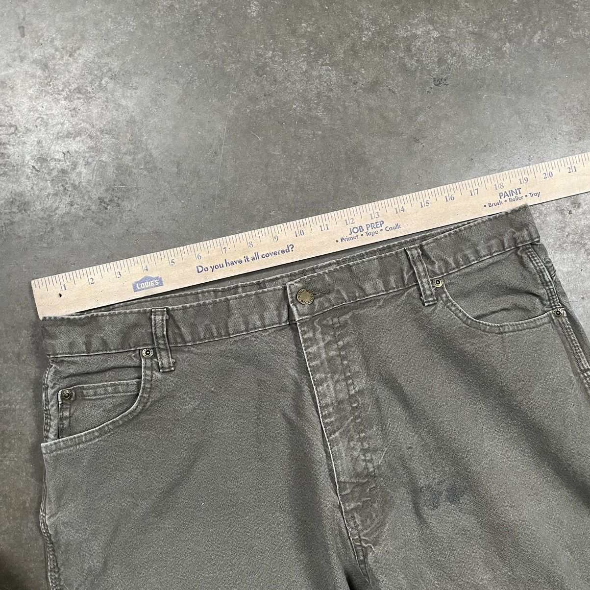 Dickies × Vintage Vintage Olive Green Dickies Carpenter Pants Workwear Skater Size US 38 / EU 54 - 9 Thumbnail