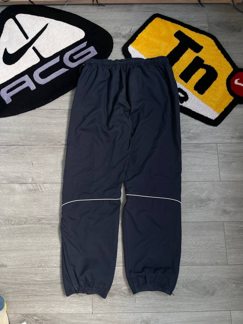 Nike × Streetwear × Vintage Sweatpants Nike Vintage rare mini swoosh 2000s Size US 36 / EU 52 - 12 Thumbnail