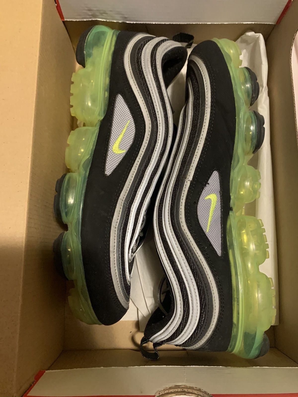 Nike Vapormax 97 'Neon' Size US 12 / EU 45 - 2 Thumbnail