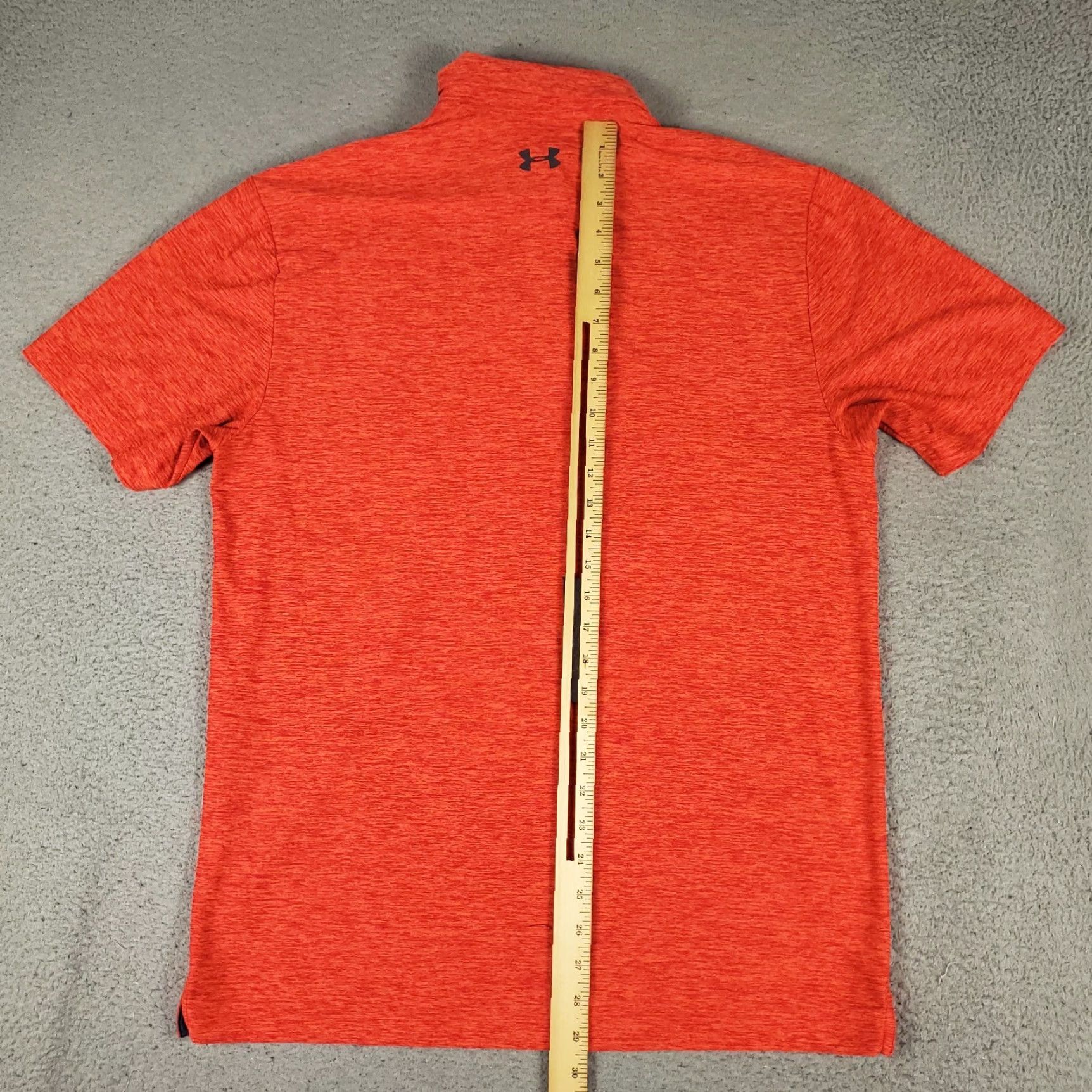 Under Armour Under Armour Polo Shirt Mens Medium Orange Golf Casual Short Sleeve Size US M / EU 48-50 / 2 - 3 Thumbnail