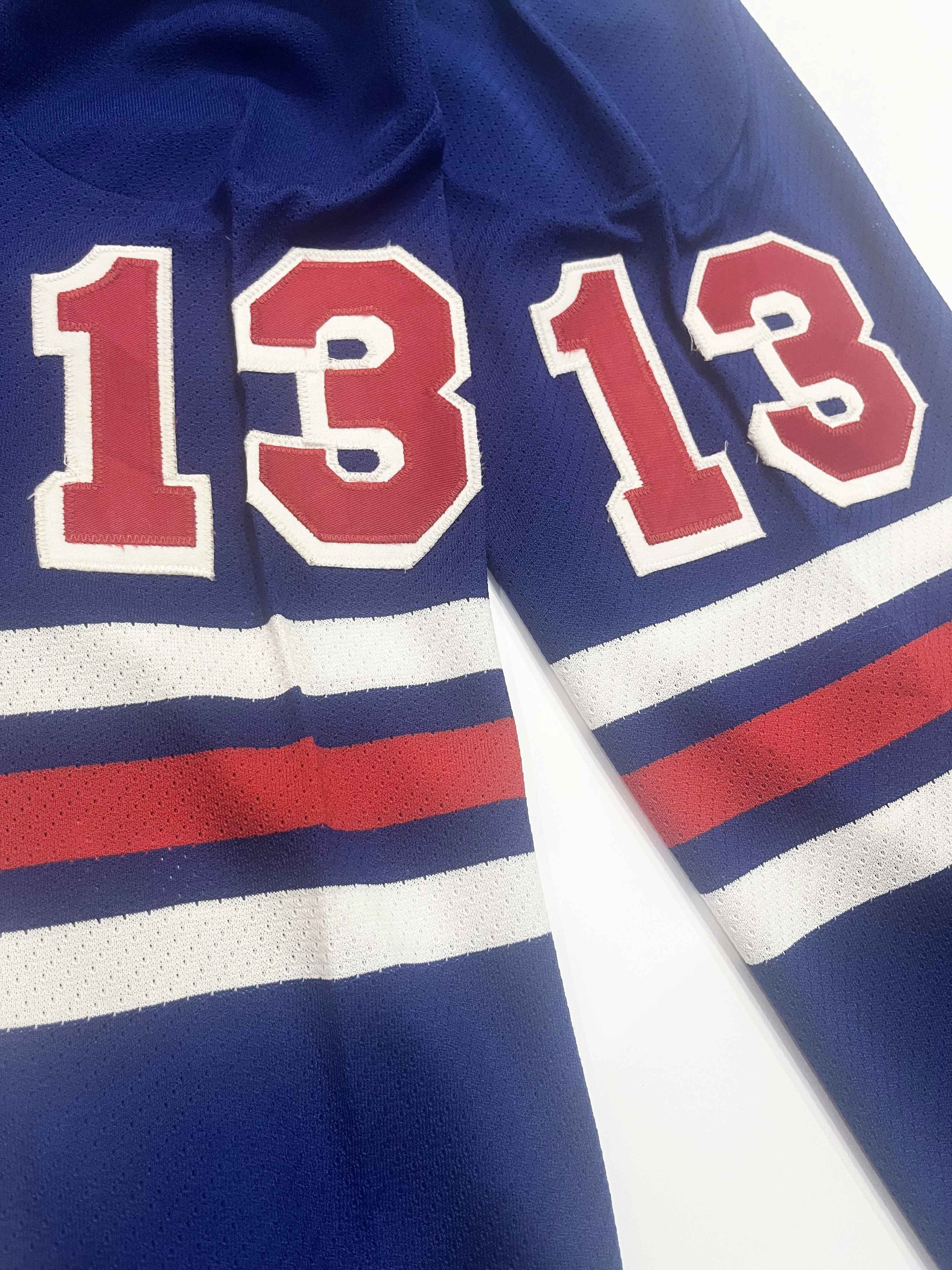 Ccm Vintage CCM New York Rangers NEMCHINOV #13 NHL Hockey Jersey Size US XL / EU 56 / 4 - 6 Thumbnail