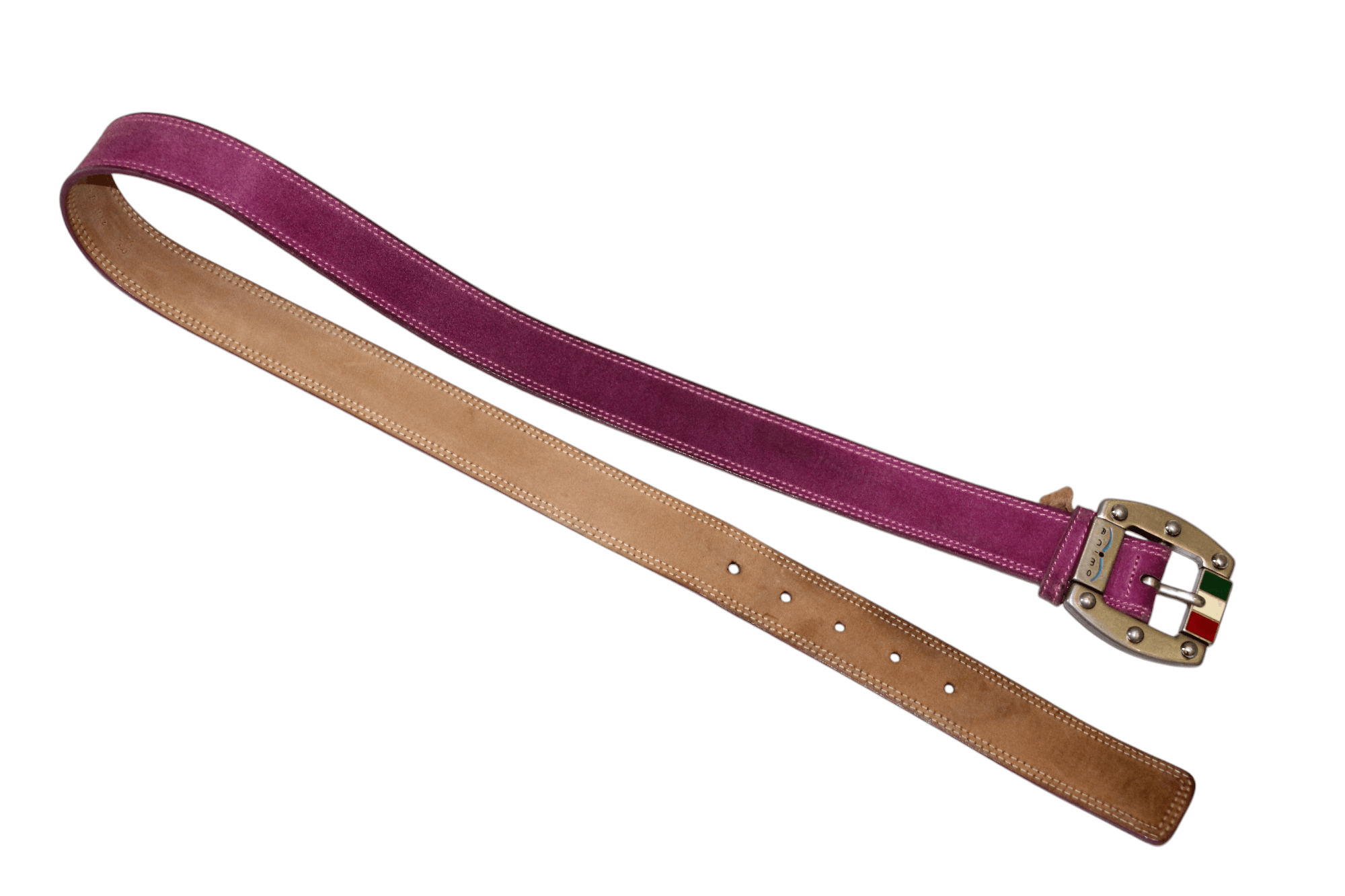 Leather Animo Italy Leather Belt 105x3cm Size ONE SIZE - 3 Thumbnail