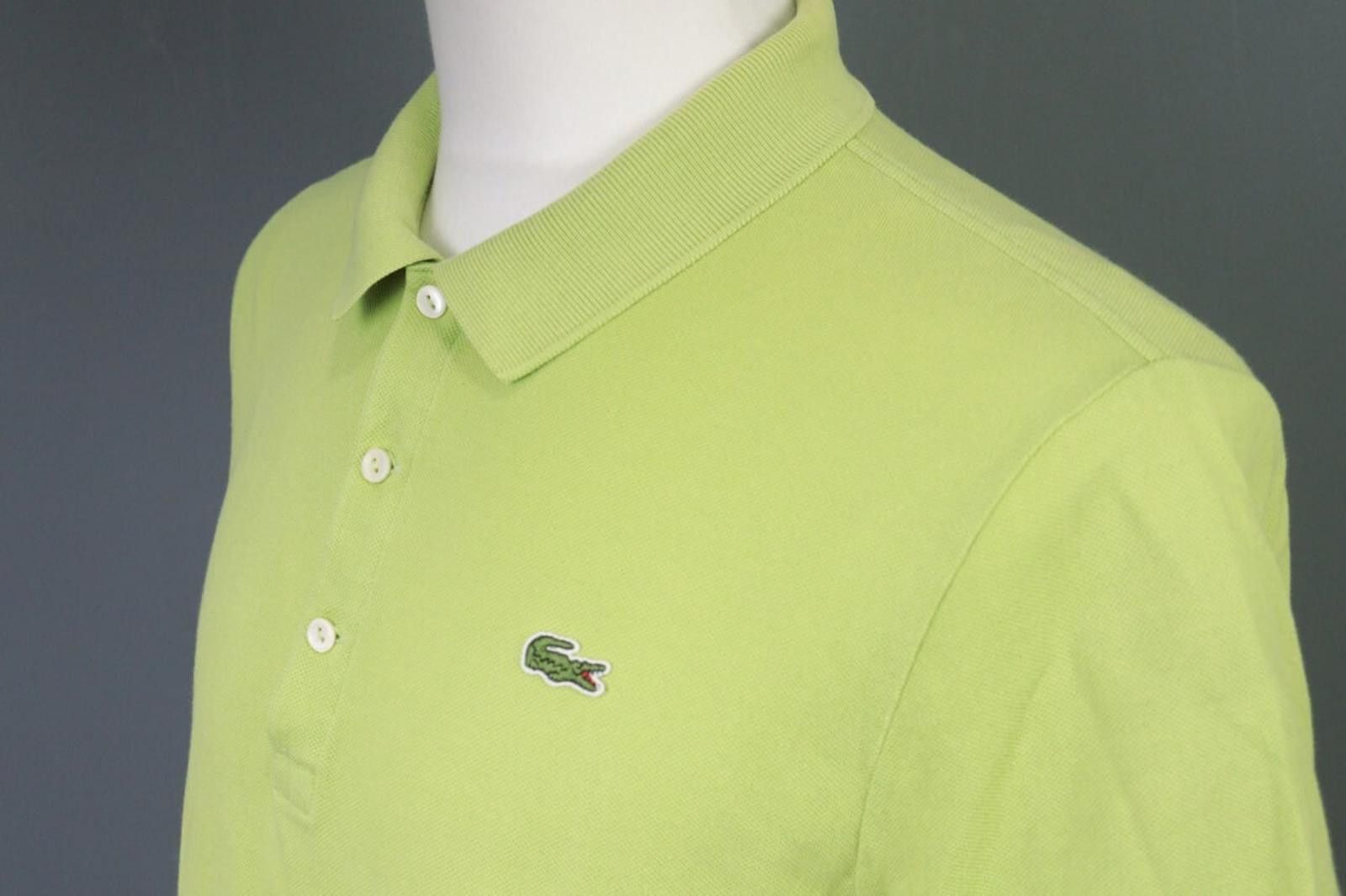 Lacoste Lacoste Green Short Sleeve Polo Shirt Size 7 / US XXL Size US XXL / EU 58 / 5 - 9 Thumbnail